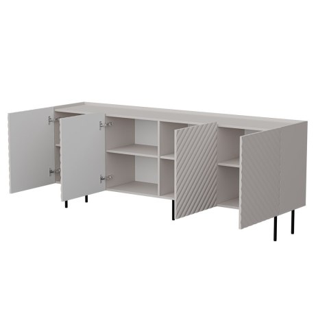 Komoda 4D LUCCA 200x40x80 kaszmir