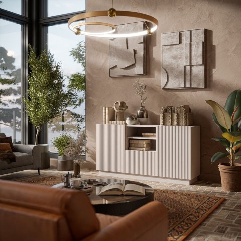 Komoda LIVERTI 150x42x78 kaszmir