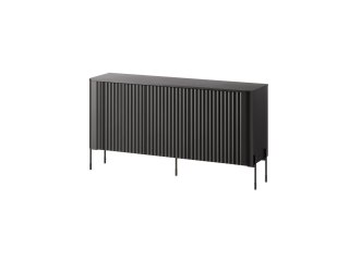 Komoda VERA 150x40x80 czarny mat