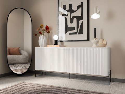 Komoda VERA 190x40x80 biały mat
