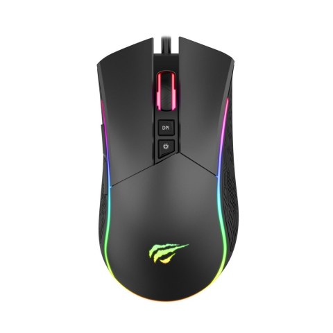 Mysz gamingowa Havit MS1001S (czarno-szary)
