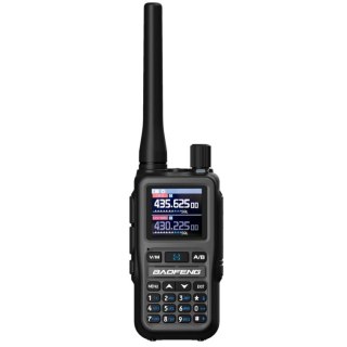 Krótkofalówka Baofeng UV-5R EU MINI USB-C Bluetooth VHF UHF Pasmo Lotnicze Grey