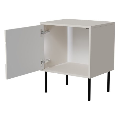 Szafka nocna 2szt INSERTO 50x40x61,5 kaszmir + LED
