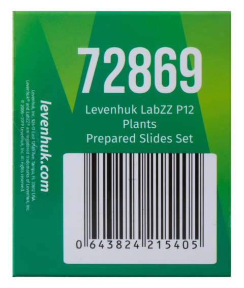 Zestaw preparatów roślinnych Levenhuk LabZZ P12