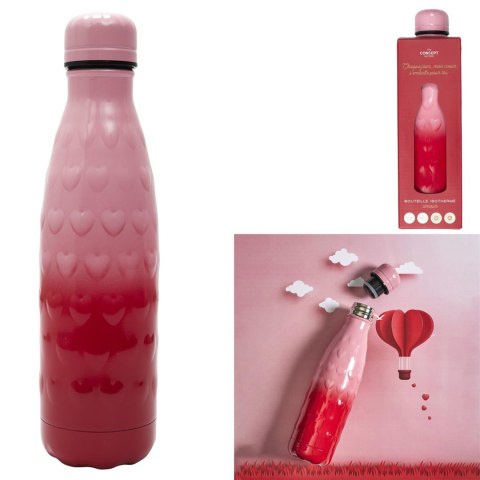 Butelka termiczna 500ml serca