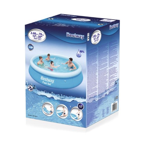 Bestway Basen dmuchany dla dorosłych 366x76 cm Ogród 57273
