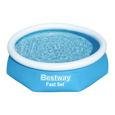 Bestway Basen dmuchany dla dorosłych z pierścieniem i filtracją 244x61 cm Ogród 57450