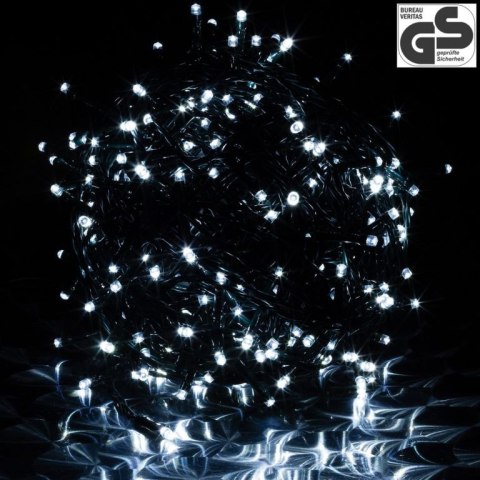 Świąteczne LED oświetlenie - 60 m, 600 LED, biały zimny