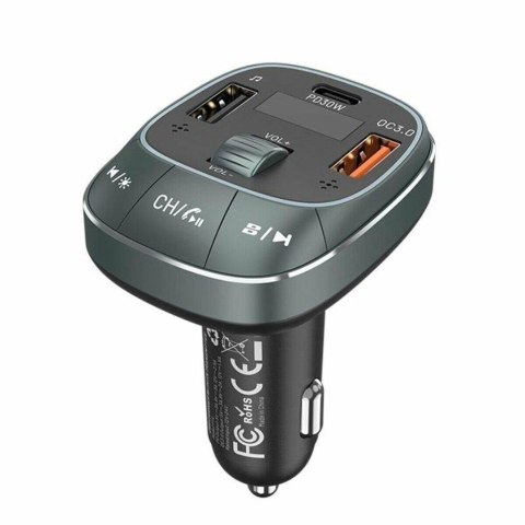 CAR FM TRANSMITTER+CHARGER USB/3P BLACK FFLB0 VENTION