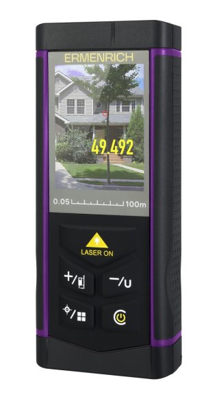 Miernik laserowy Ermenrich PRO LR100, z kamerą