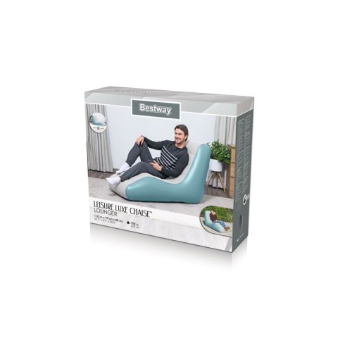 Bestway Fotel Inflacyjny Luxury 133x79x88 cm Wnętrze 75127