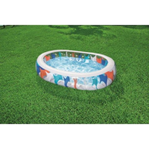 Bestway Basen dmuchany Eliptyczny 229x152x51 cm +6 lat Ogród 54066