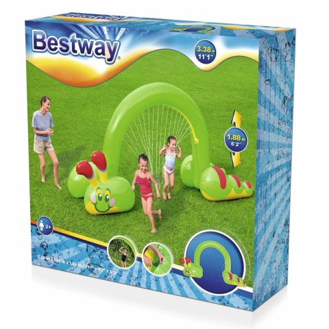 Bestway Jumbo Nadmuchiwany Aspersor Robak 338x110x188 cm +2 Lata Ogród 52398