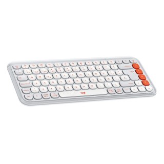 Klawiatura Logitech 920-013069 Biały Pomarańczowy