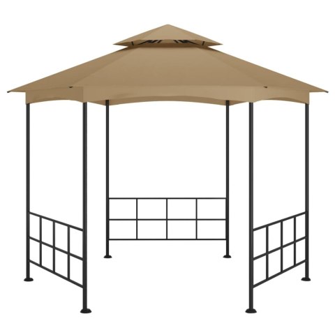 Altana ze ściankami, 3,1 x 2,7 m, kolor taupe