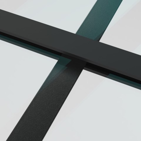Drzwi przesuwne a akcesoriami, 102,5x205 cm, ESG i aluminium
