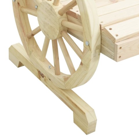 Krzesła ogrodowe Adirondack, 4 szt., lite drewno jodłowe