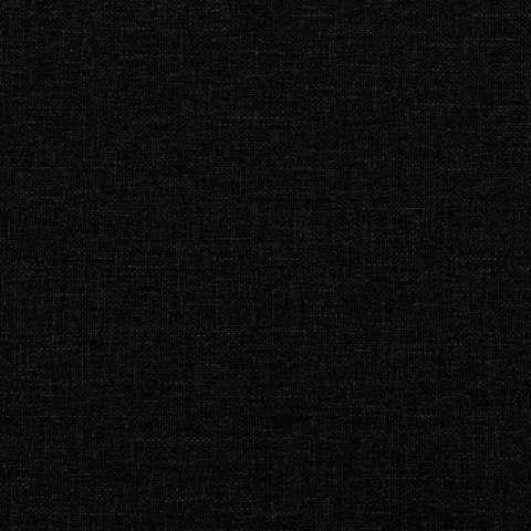 Łóżko z materacem, Dover, czarne, 120x200 cm, obite tkaniną