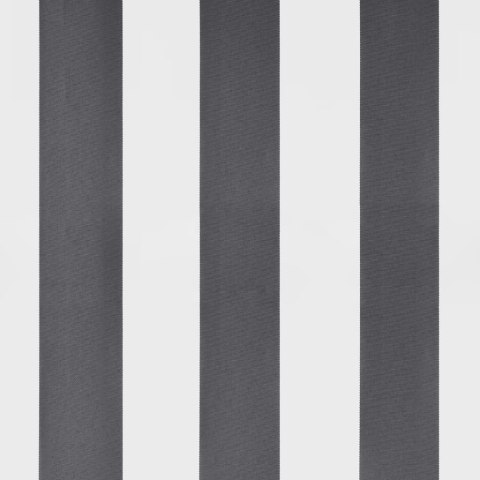 Ręcznie zwijana markiza z LED, antracytowo-biała, 400x350 cm