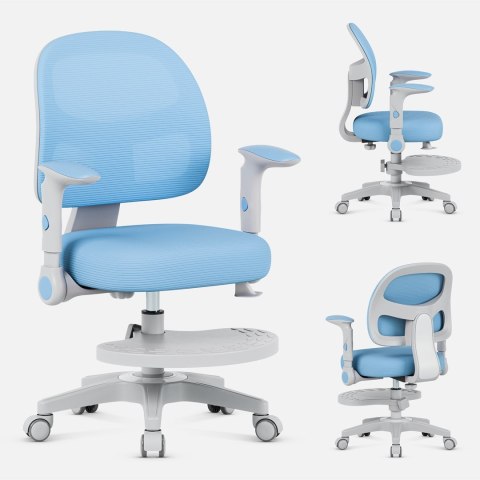 Fotel obrotowy Junior 5.0 Blue
