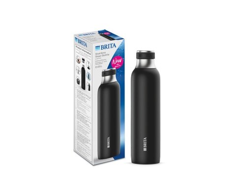 Butelka Brita sodaTRIO (0,65l; czarny)