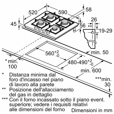 Płyta gazowa BOSCH PNP6B6K40