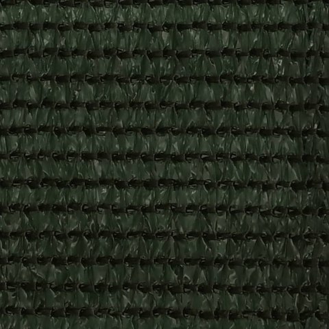 Parawan balkonowy, ciemnozielony, 90x500 cm, HDPE