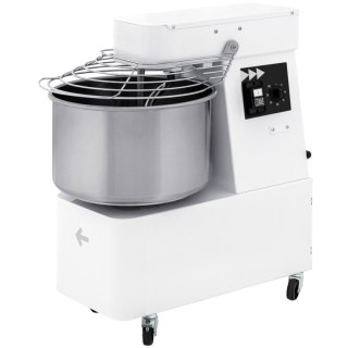 Miesiarka spiralna ze stałą dzieżą 2 prędkości 56 kg/h 22l 400 V 1100 W
