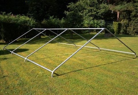 Namiot ogrodowy imprezowy 6×4 m, biały, PVC 400 g/m²