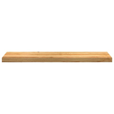 Stopnie schodowe, 12 szt. brązowe 100x25x2cm lite drewno dębowe