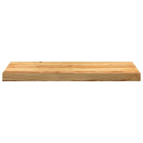 Stopnie schodowe, 12 szt. brązowe 70x25x2cm lite drewno dębowe