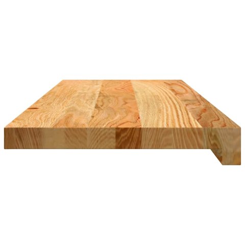 Stopnie schodowe, 16 szt. brązowe 70x30x2cm lite drewno dębowe