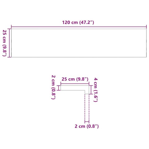 Stopnie schodowe, 16 szt. surowe 120x25x2cm lite drewno dębowe