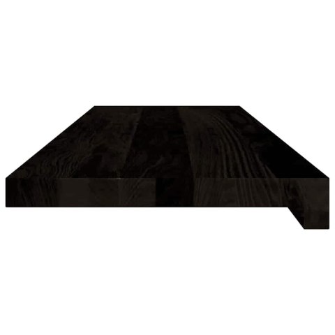 Stopnie schodowe 16 szt. brązowe 80x25x2 cm lite drewno dębowe