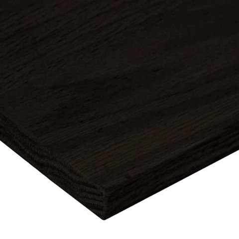 Stopnie schodowe 16 szt. brązowe 80x25x2 cm lite drewno dębowe