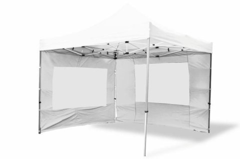 Pawilon ogrodowy Garth rozkładany 3 x 3 m - biały, 4 ściany