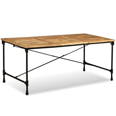 Stół jadalniany, lite drewno mango, 180 cm