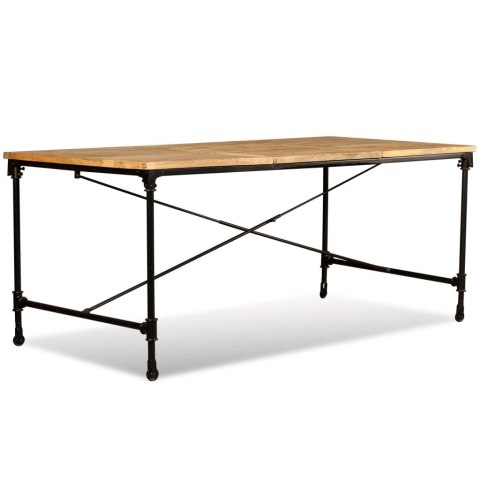 Stół jadalniany, lite drewno mango, 180 cm
