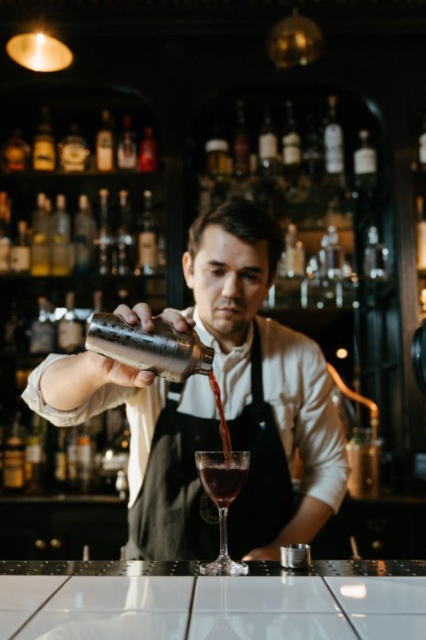 Zestaw barmański shaker do drinków NORWICH PREMIUM 18 elementów