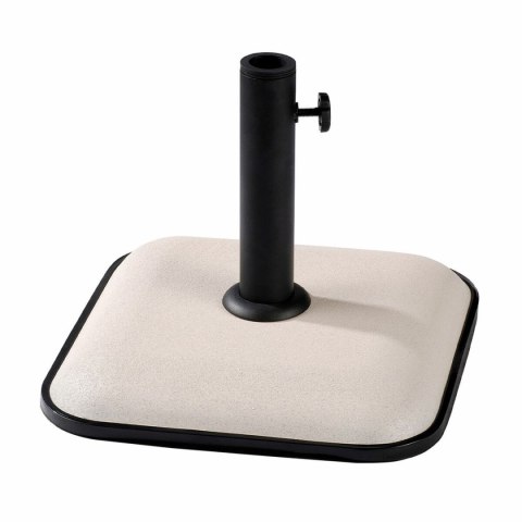 Marbueno Podstawa Parasol Kwadratowy Cement 35X35X5,2 cm 11KG Biały Ogród, Basen