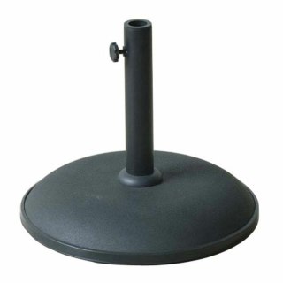 Marbueno Podstawa Parasol Okrągła Cement 41,5x35 cm 15KG Czarny Ogród, Basen