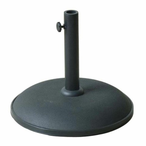 Marbueno Podstawa Parasol Okrągła Cement 41,5x35 cm 15KG Czarny Ogród, Basen