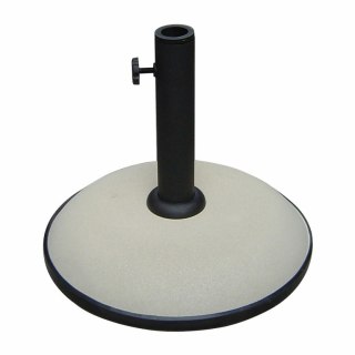 Marbueno Podstawa Parasol Okrągły Beton 36x29,5 cm 11KG Biały Ogród, Basen, Taras