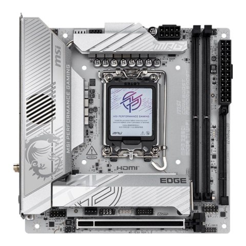 Płyta MSI MPG Z890I EDGE TI WIFI /Z890/DDR5/SATA3/M.2/TB4/WiFi/BT/PCIe5.0/s.1851/mITX