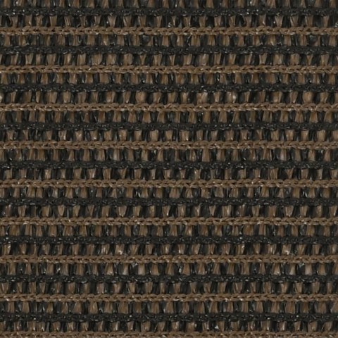 Żagiel przeciwsłoneczny, 160 g/m², brązowy, 4,5x4,5x4,5 m