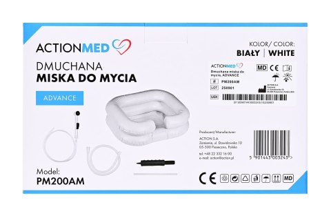 Dmuchana miska do mycia, ADVANCE