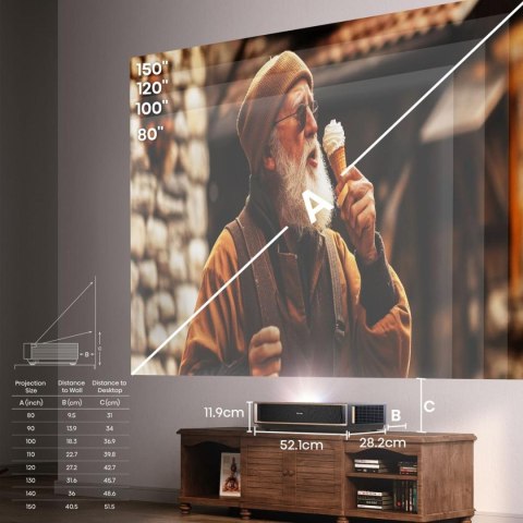 PROJEKTOR HISENSE PT1 LASER 4K