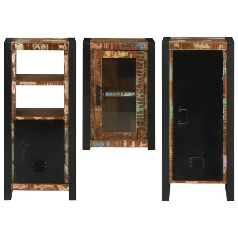 Zestaw mebli łazienkowych 3 pcs Lite odzyskane drewno