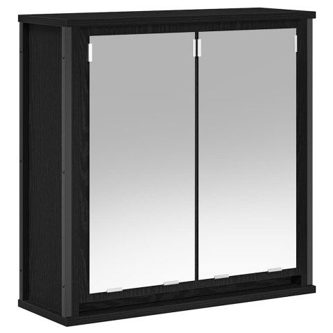Zestaw mebli łazienkowych 5 pcs Czarny 76.5 x 35 x 95 cm