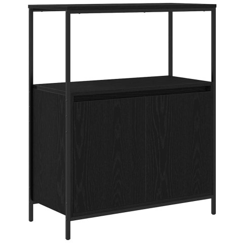 Zestaw mebli łazienkowych 5 pcs Czarny 76.5 x 35 x 95 cm